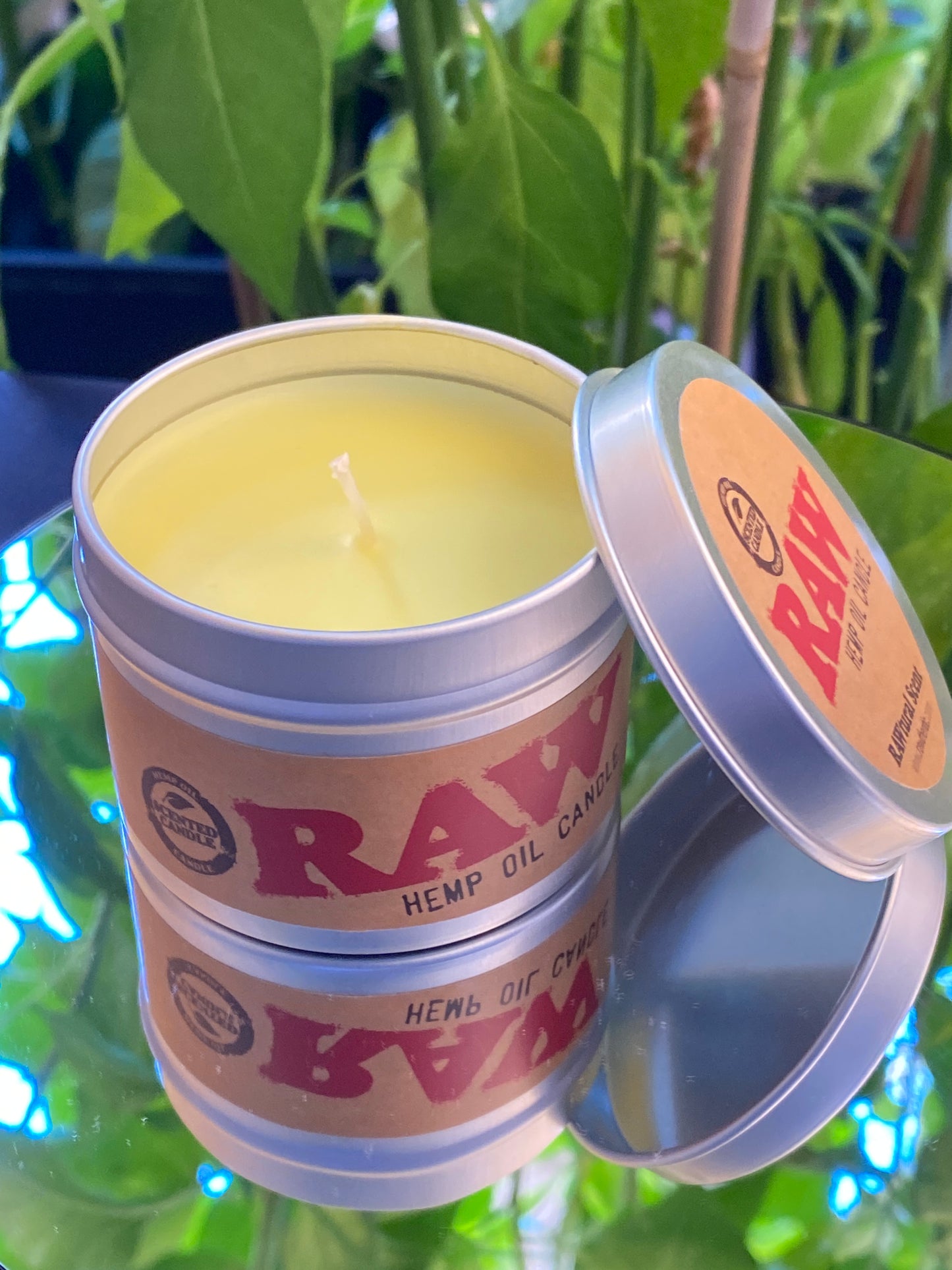 RAW Duftkerze aus Hanföl - RAWtural Scent