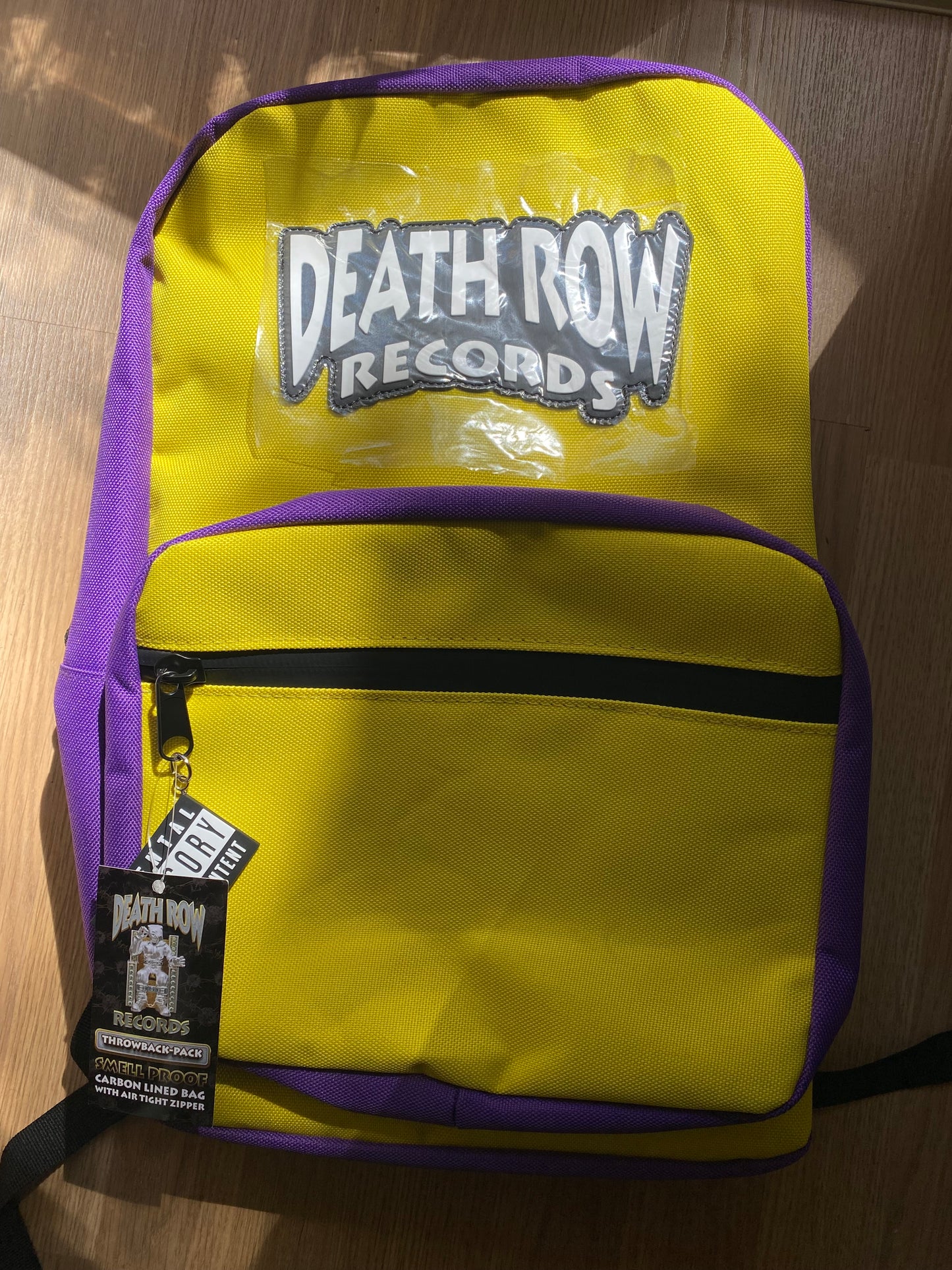 DRR - Geruchsdichter Überwurfrucksack - Gelb Lila