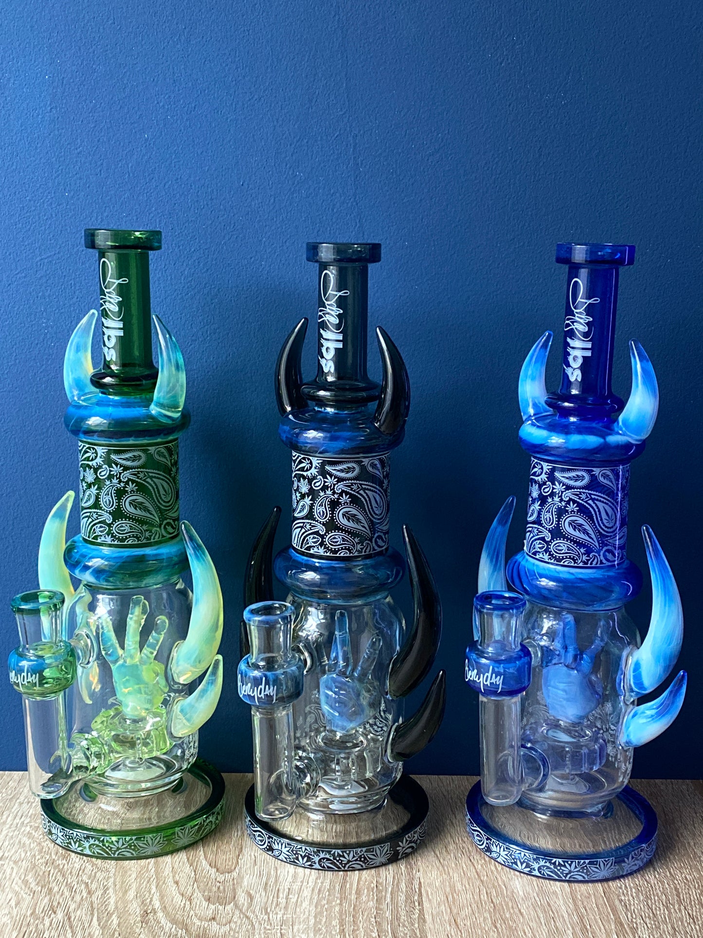 Dogg lbs – 12" Westside Rider Wasserpfeife Black