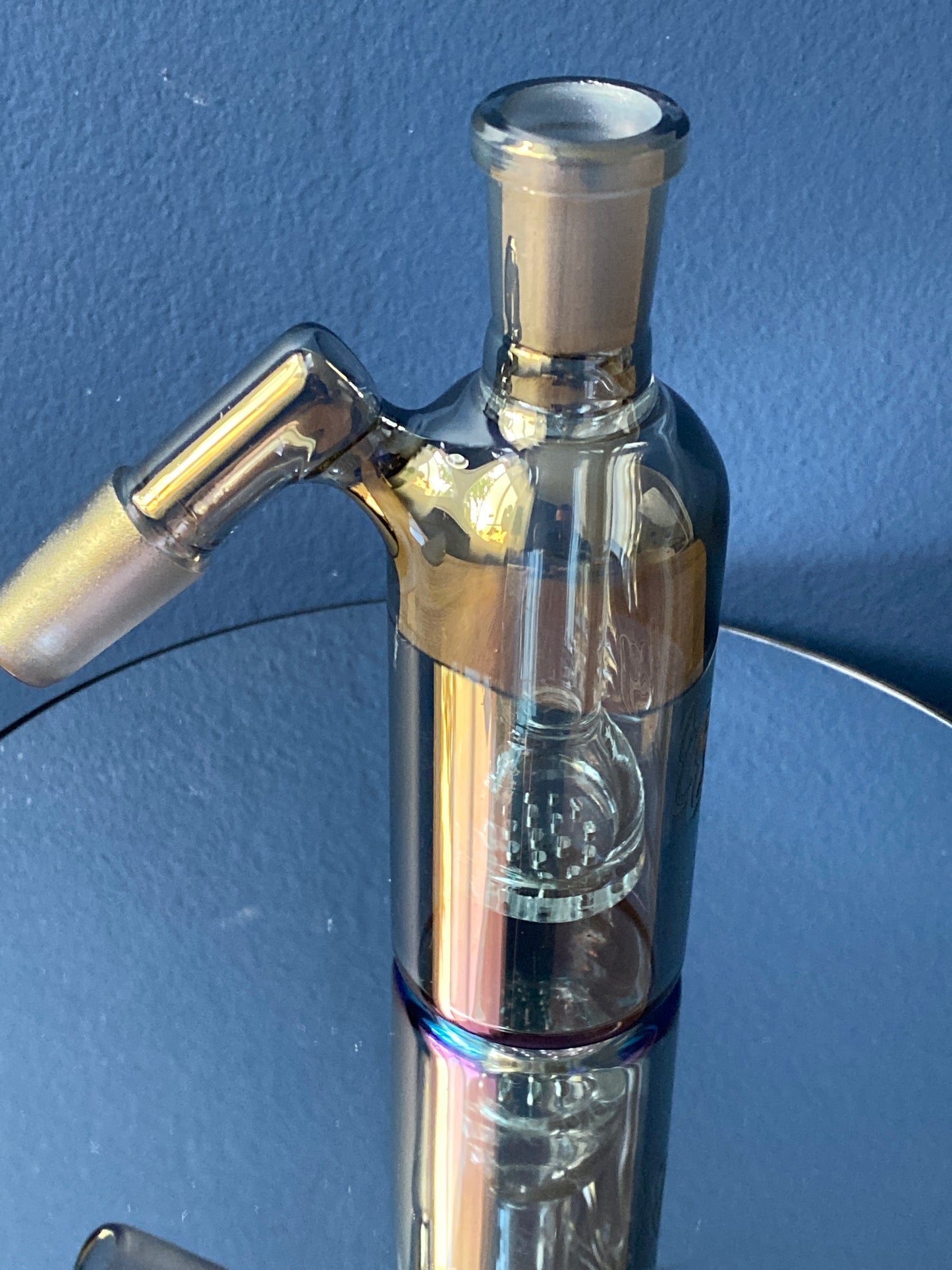 Dogg lbs Everyday 4" Ash Catcher - Showerhead Perc 14mm 45° - Premium Glas