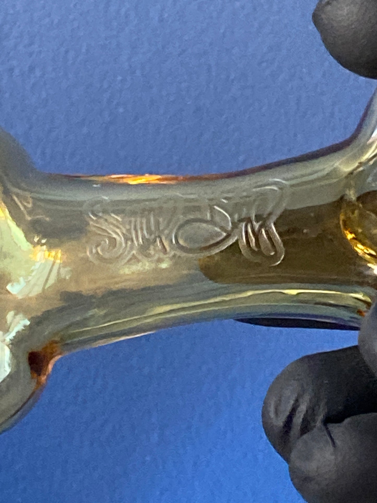 Dogg lbs - Everyday 4" Dogg Bone Handpfeife - Gold