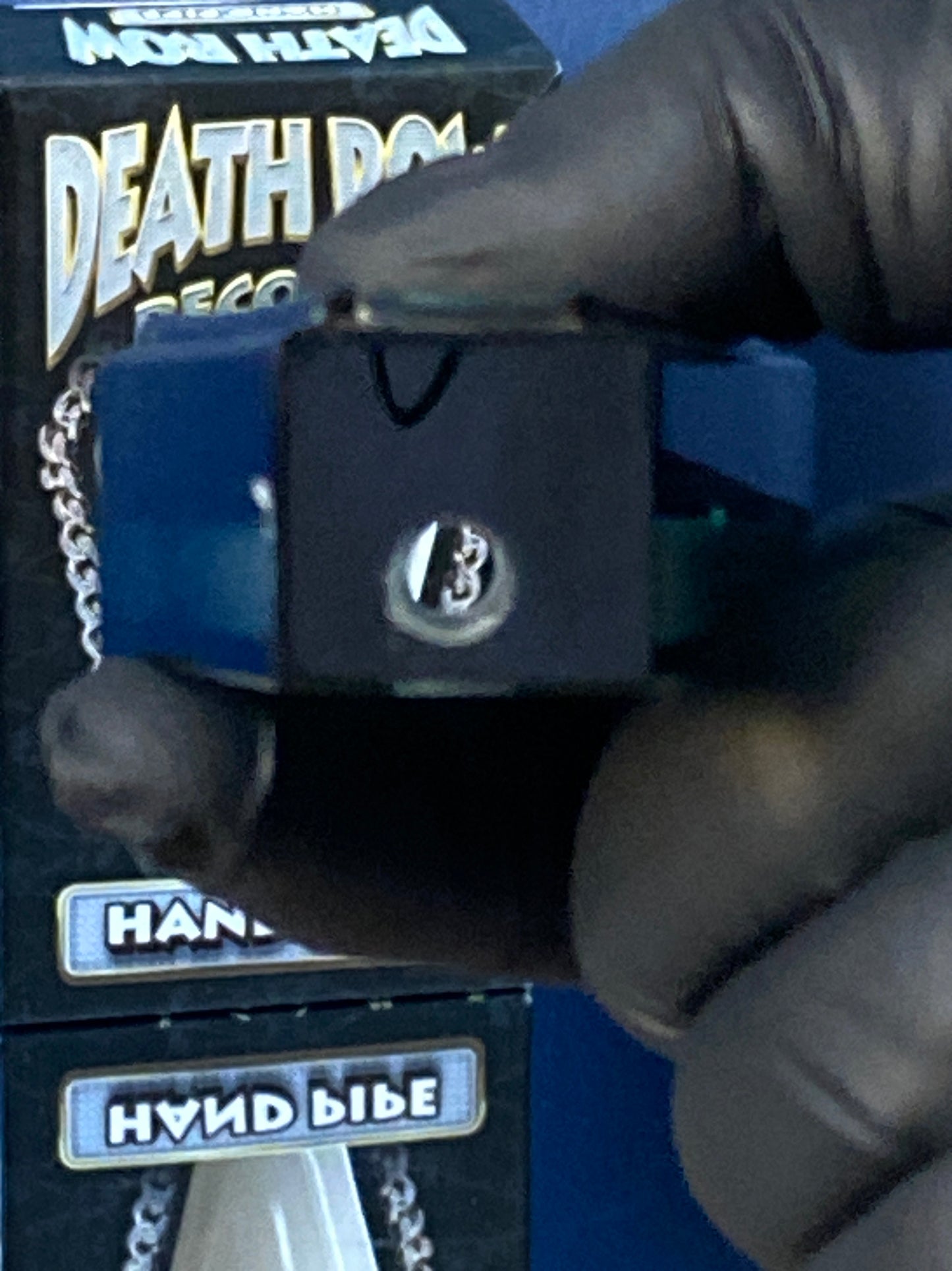 Death Row Records Coffin Hand Pipe 4" Weiß - Legendäres Hip-Hop Sammlerstück