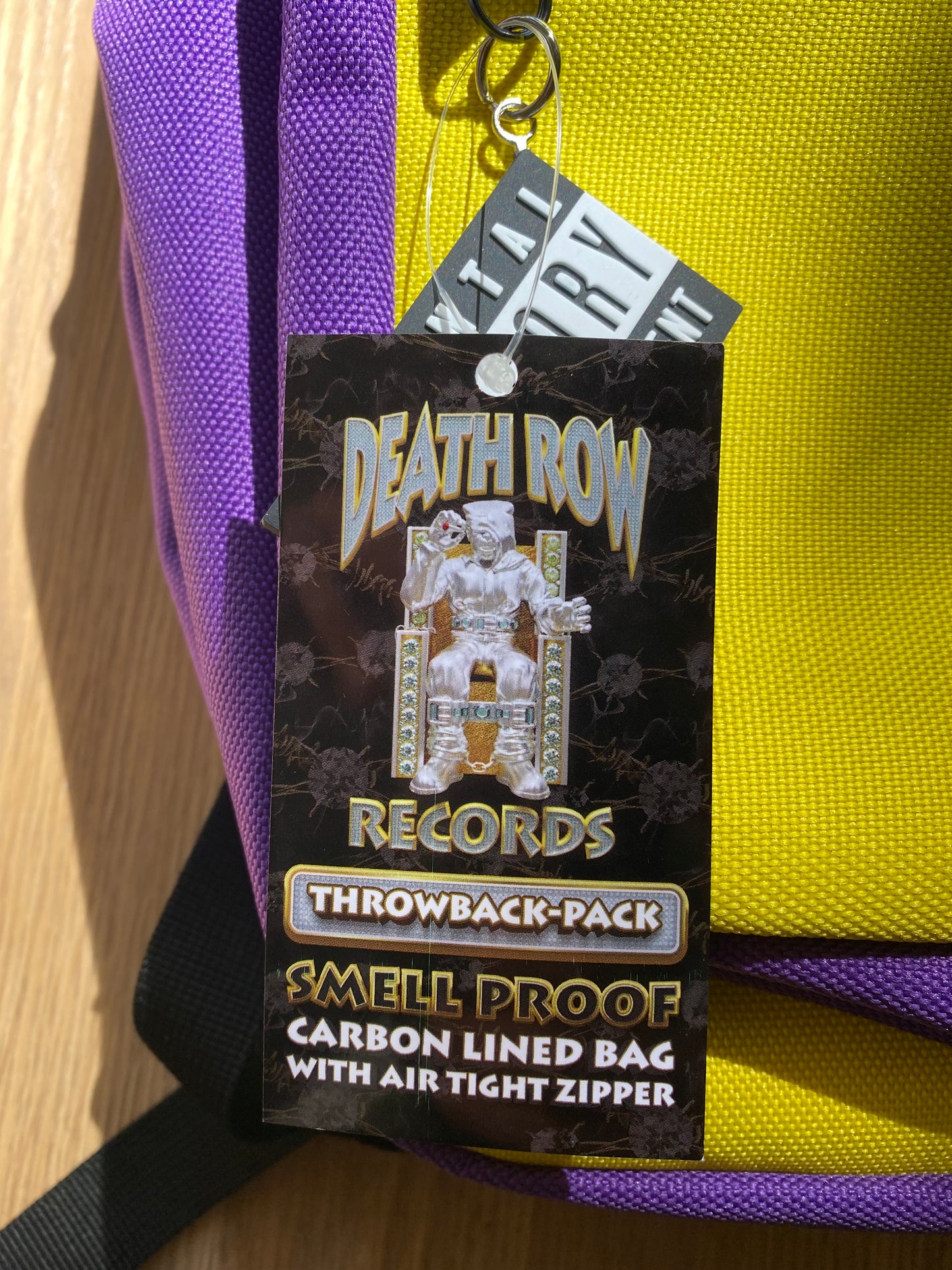 DRR - Geruchsdichter Überwurfrucksack - Gelb Lila