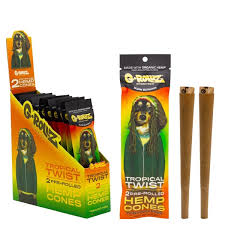 G-Rollz / 2x 'Tropical Twist' Pre-Rolled Hemp Cones