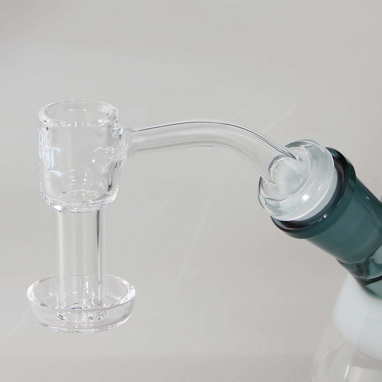 Black Leaf Terp Slurper Quarz Banger 14mm - Premium Dabbing Nail mit Spiraldesign