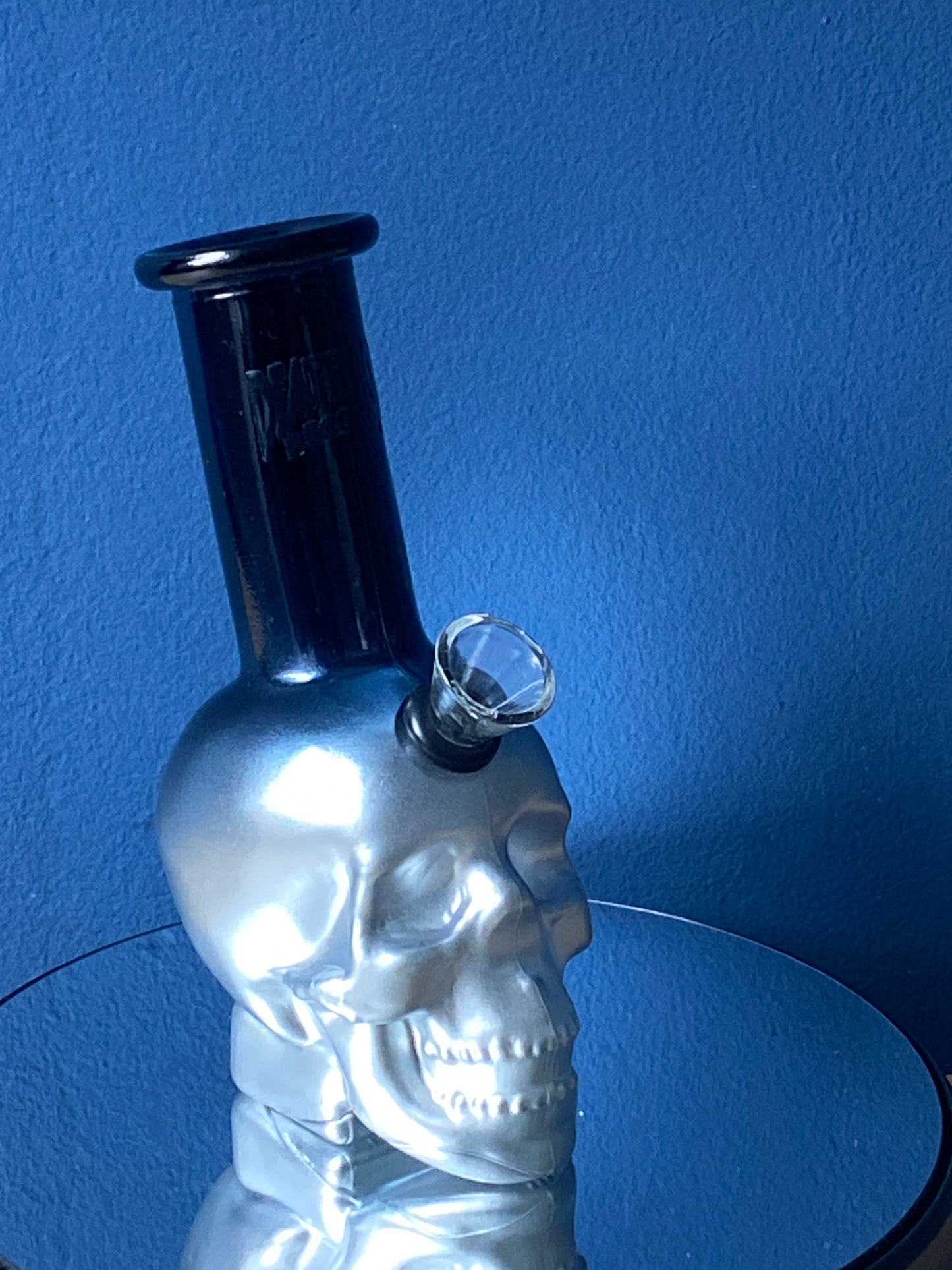 Death Row Records – Skull Bubbler Wasserpfeife