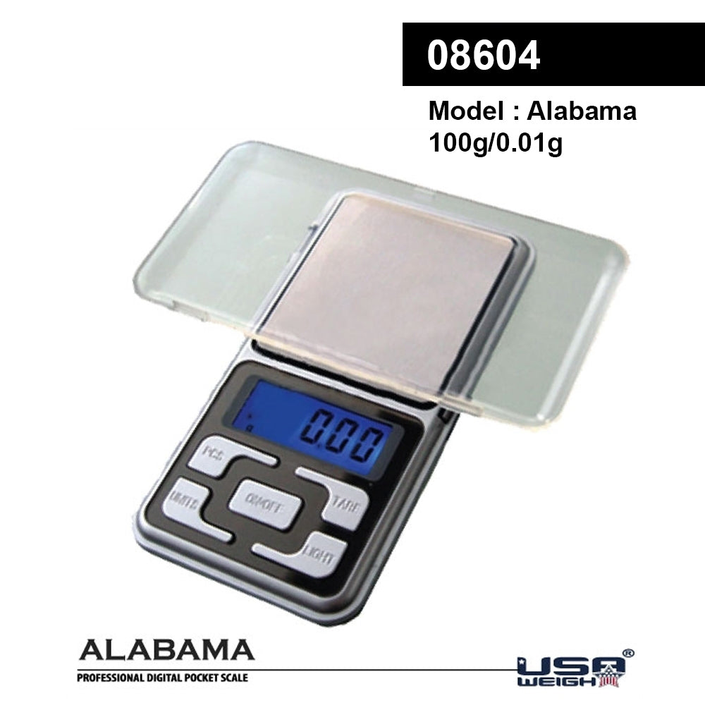 US-Weight Waage Alabama 100g x 0,01g