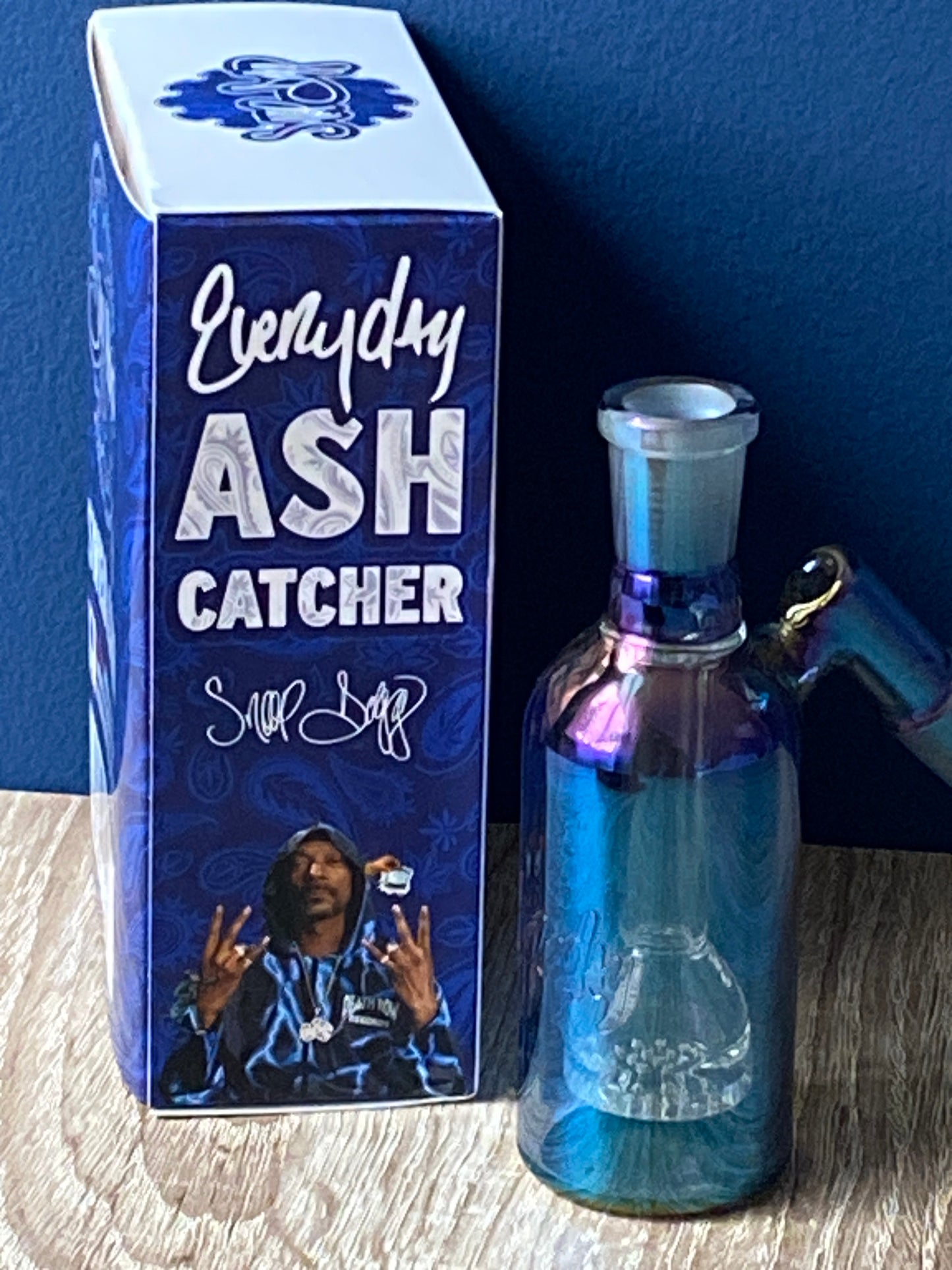 Dogg lbs Everyday 4" Ash Catcher - Showerhead Perc 14mm 45° - Premium Glas