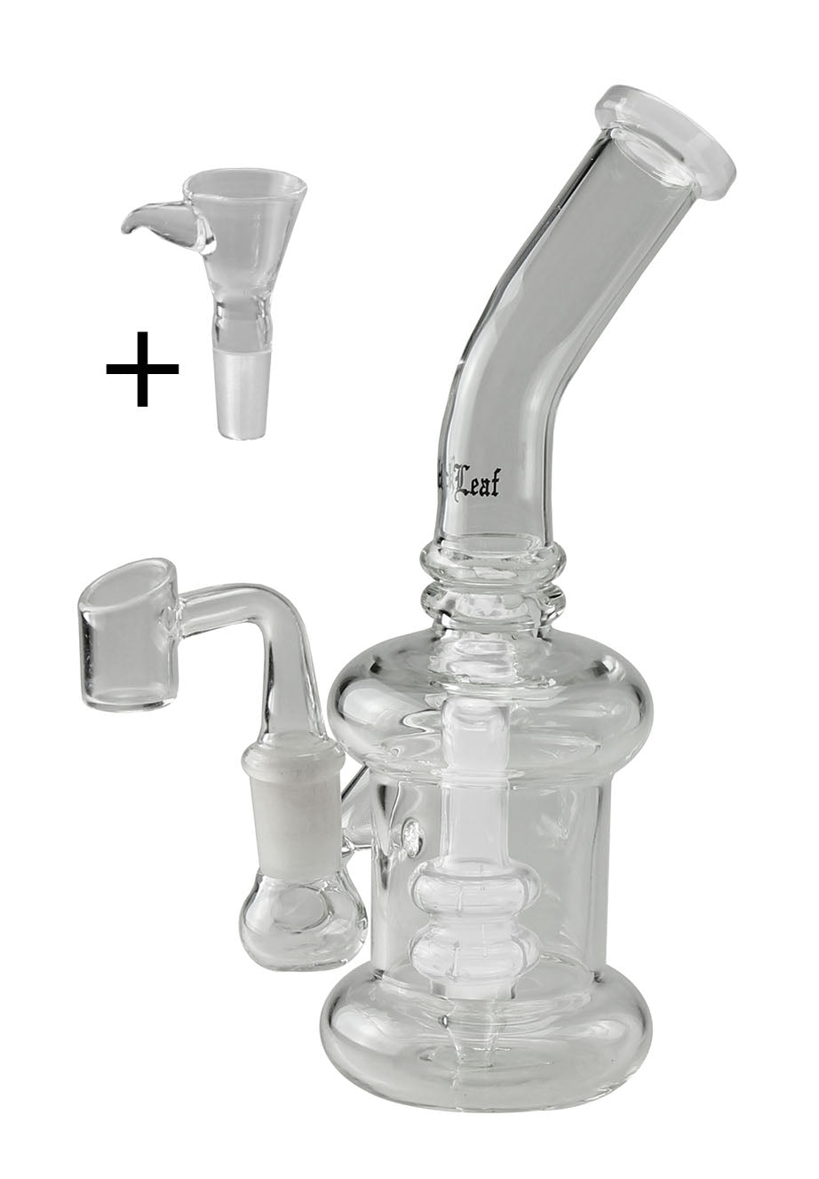 Black Leaf Perkolatorbong Kräuter + Öl Weiss