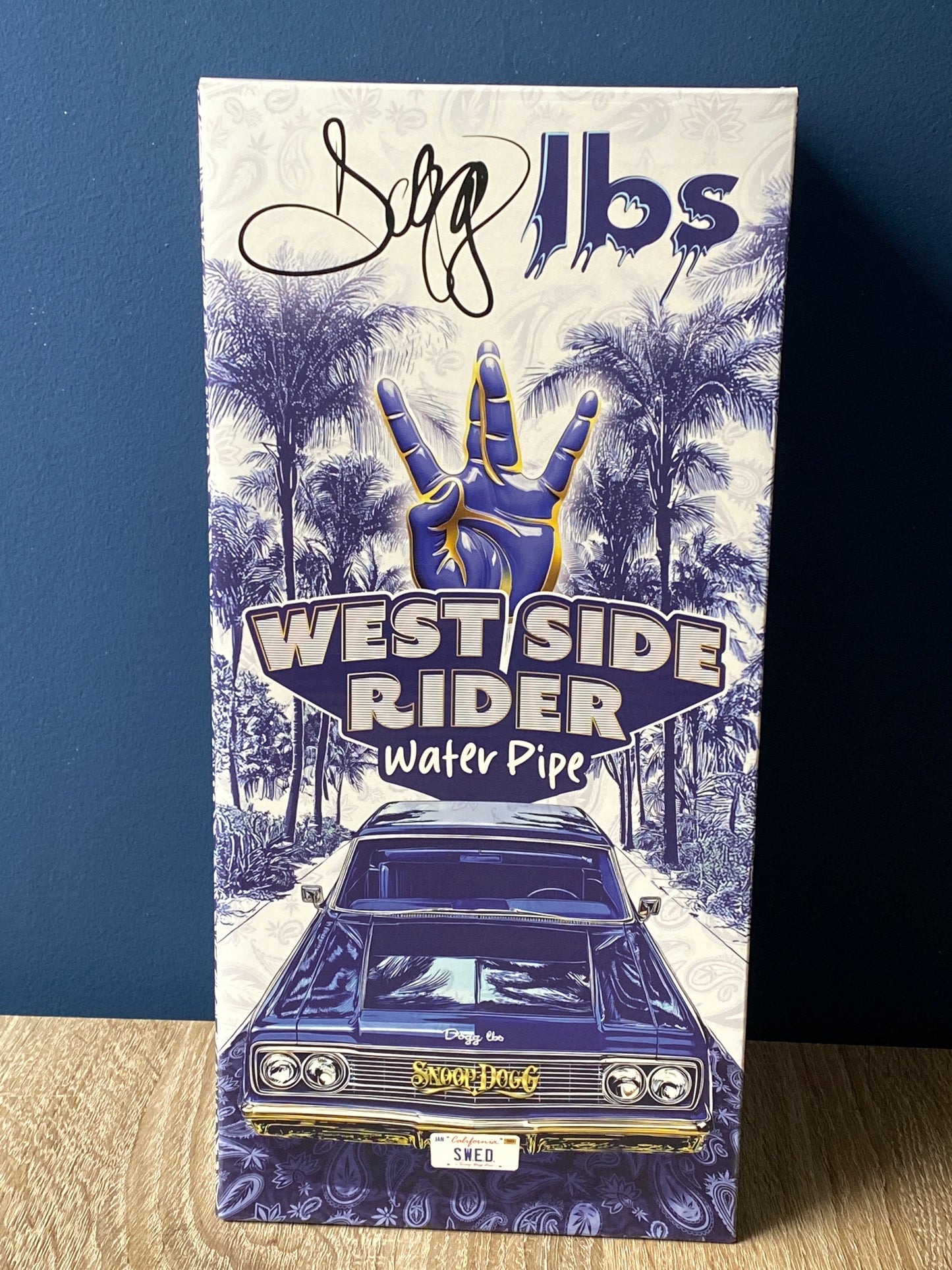 Dogg lbs Westside Rider 12" Water Pipe - Premium Hip-Hop Sammlerstück