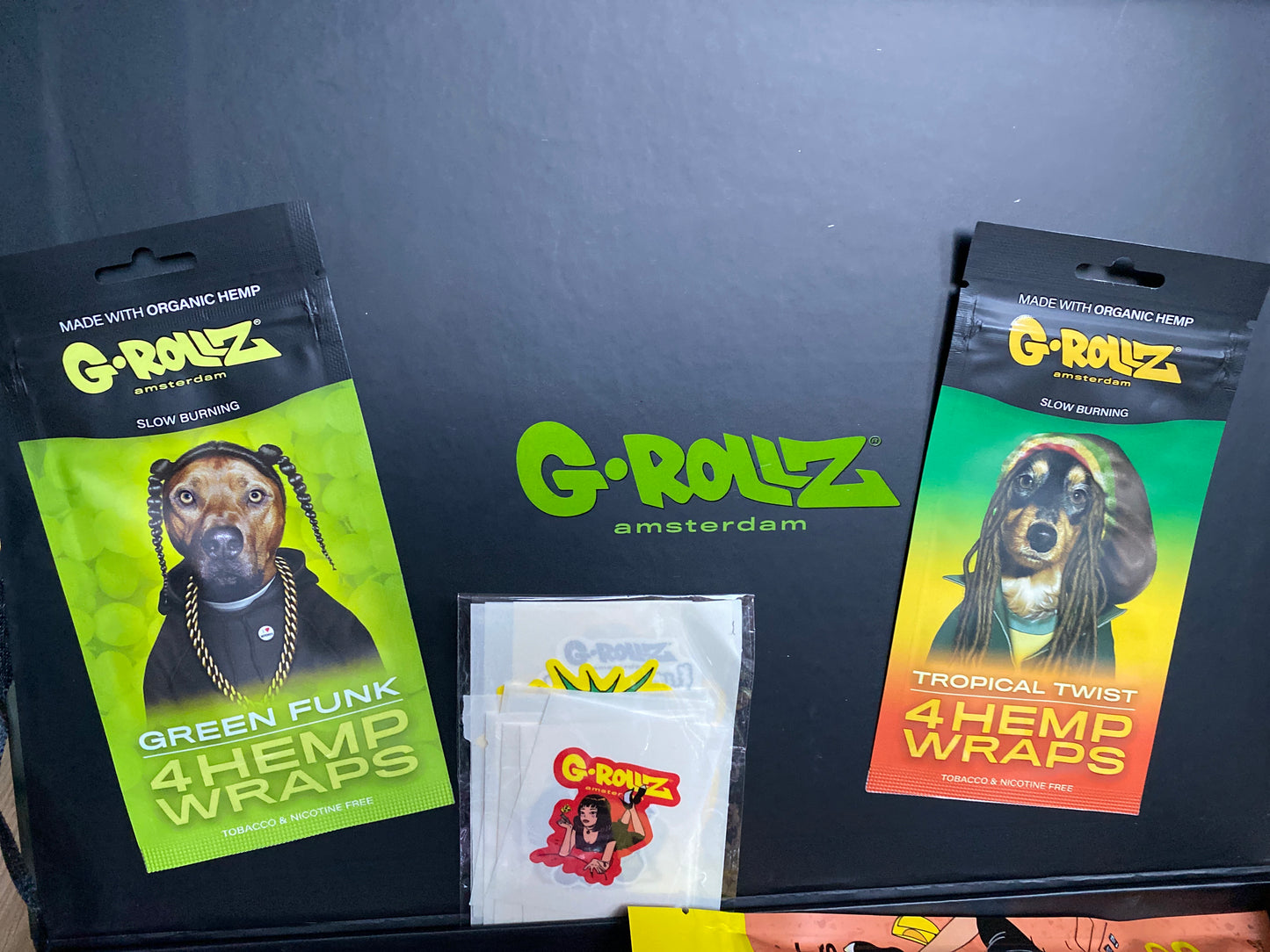 G-Rollz Blunt Collection Geschenkbox - Premium Blunt Wraps & Rolling Papers Set