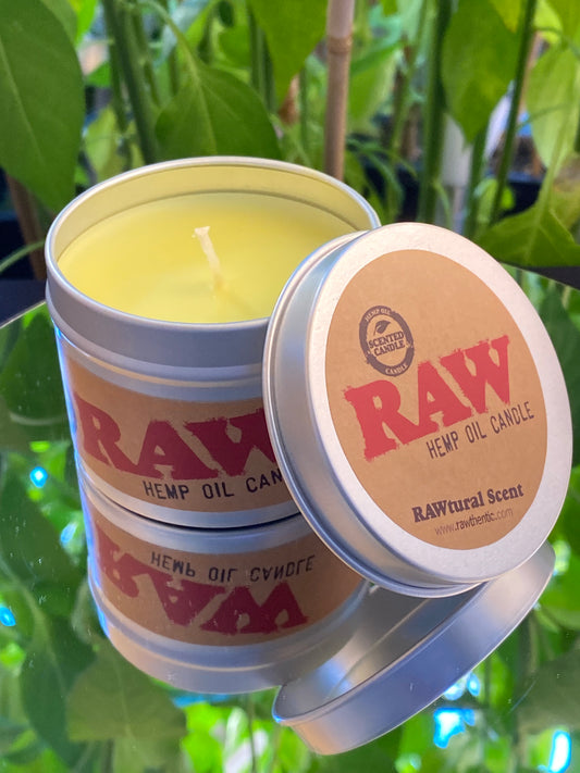 RAW Duftkerze aus Hanföl - RAWtural Scent