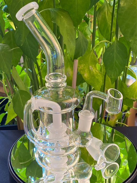 Black Leaf Perkolatorbong Kräuter + Öl Weiss