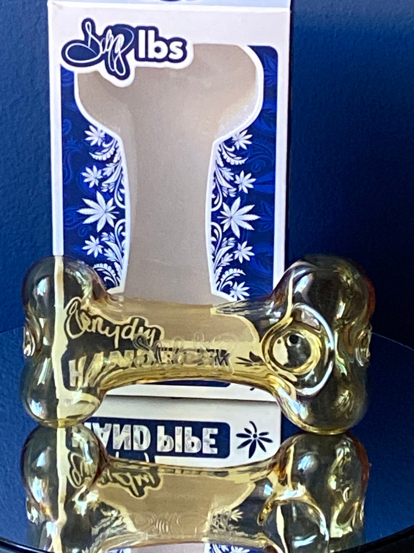 Dogg lbs - Everyday 4" Dogg Bone Handpfeife - Gold