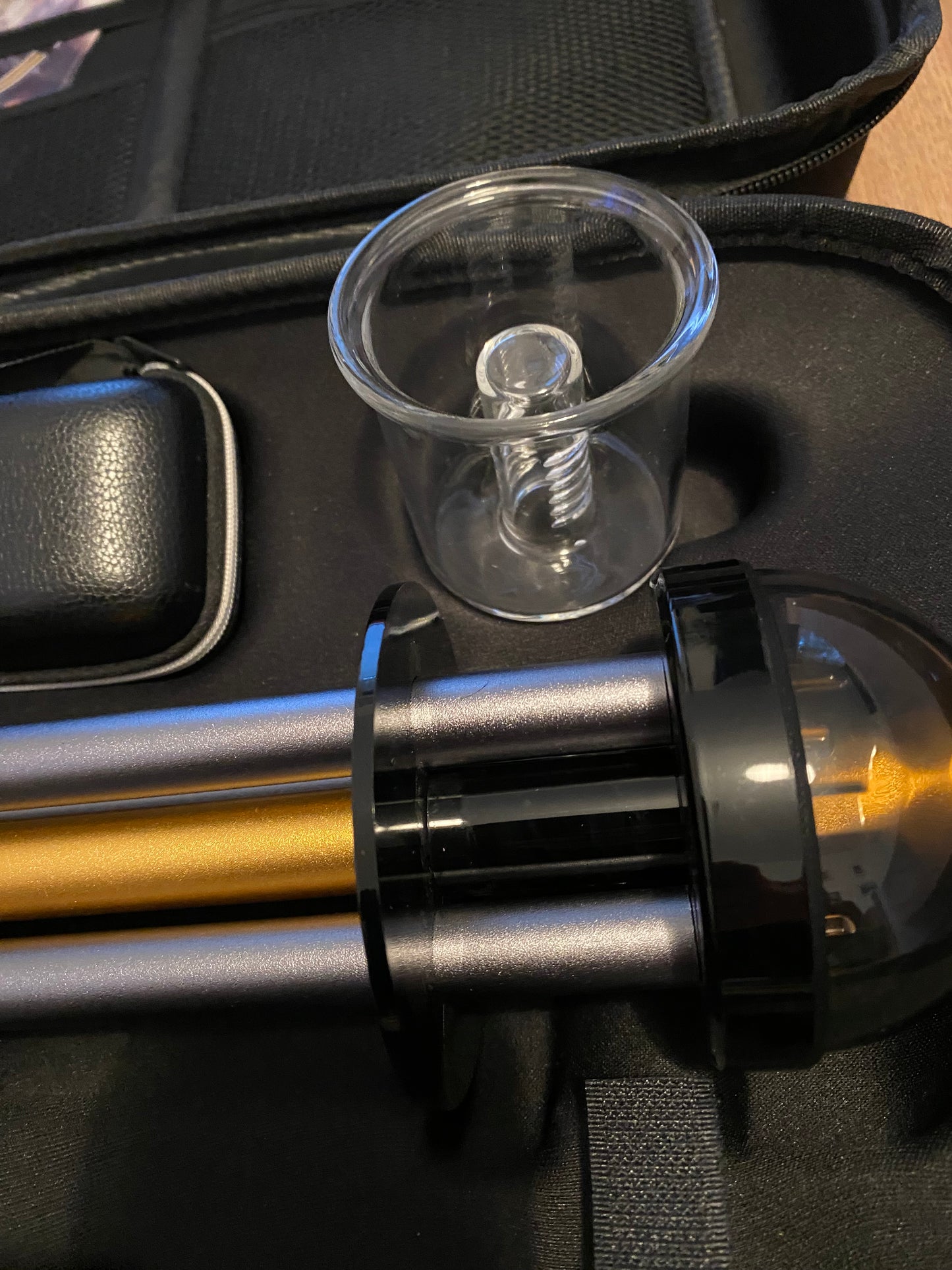 Smoker Gatlin Gun - Kräuter Rauch Kanone mit LED-Licht