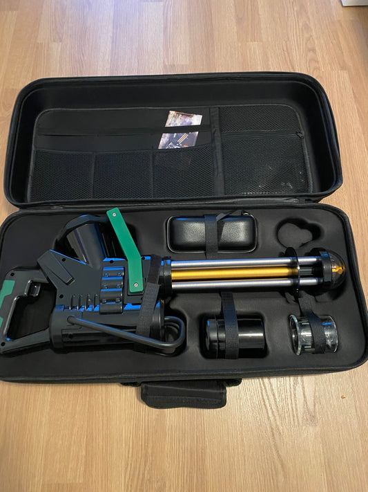 Smoker Gatlin Gun - Kräuter Rauch Kanone mit LED-Licht