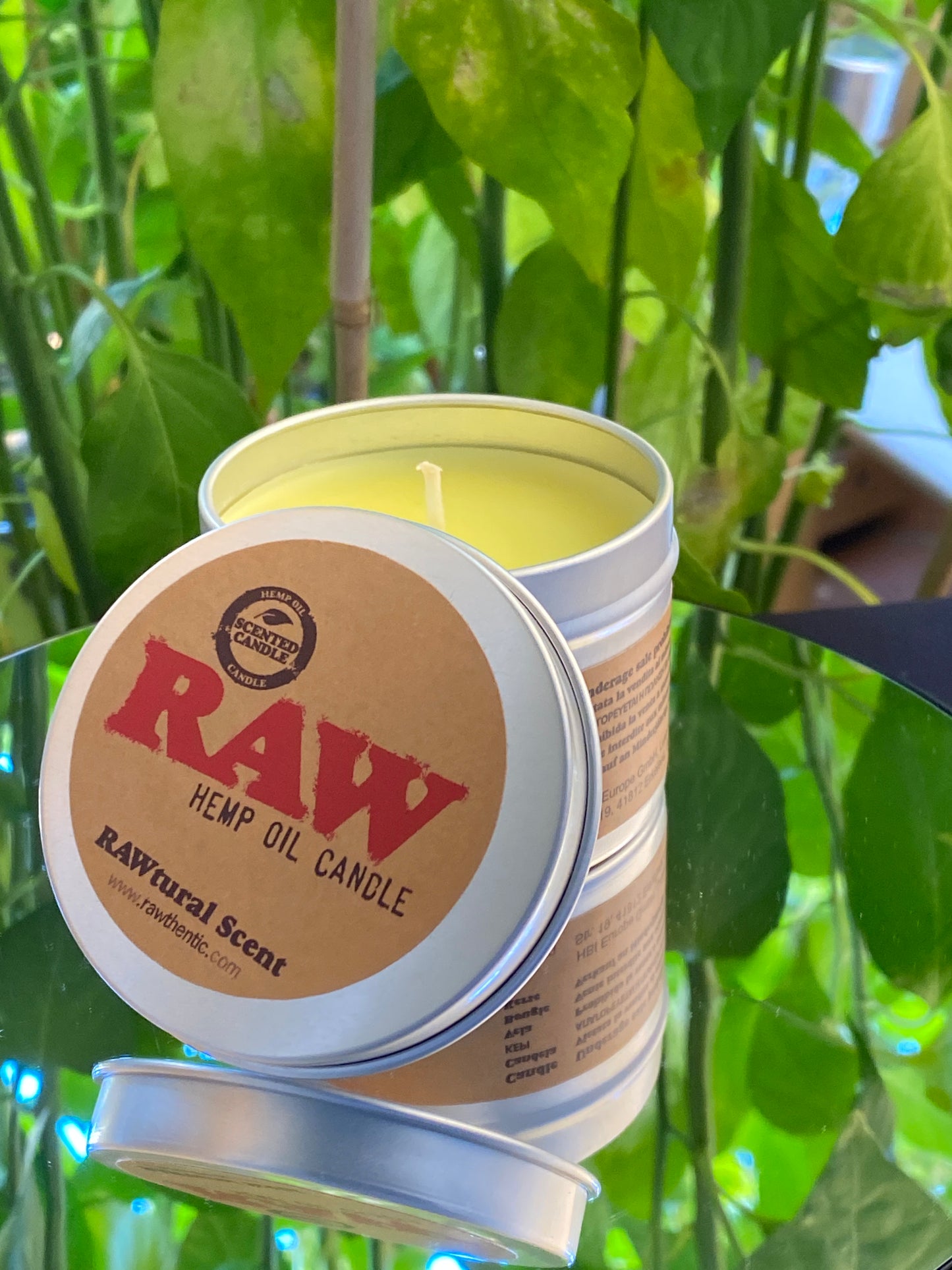 RAW Duftkerze aus Hanföl - RAWtural Scent