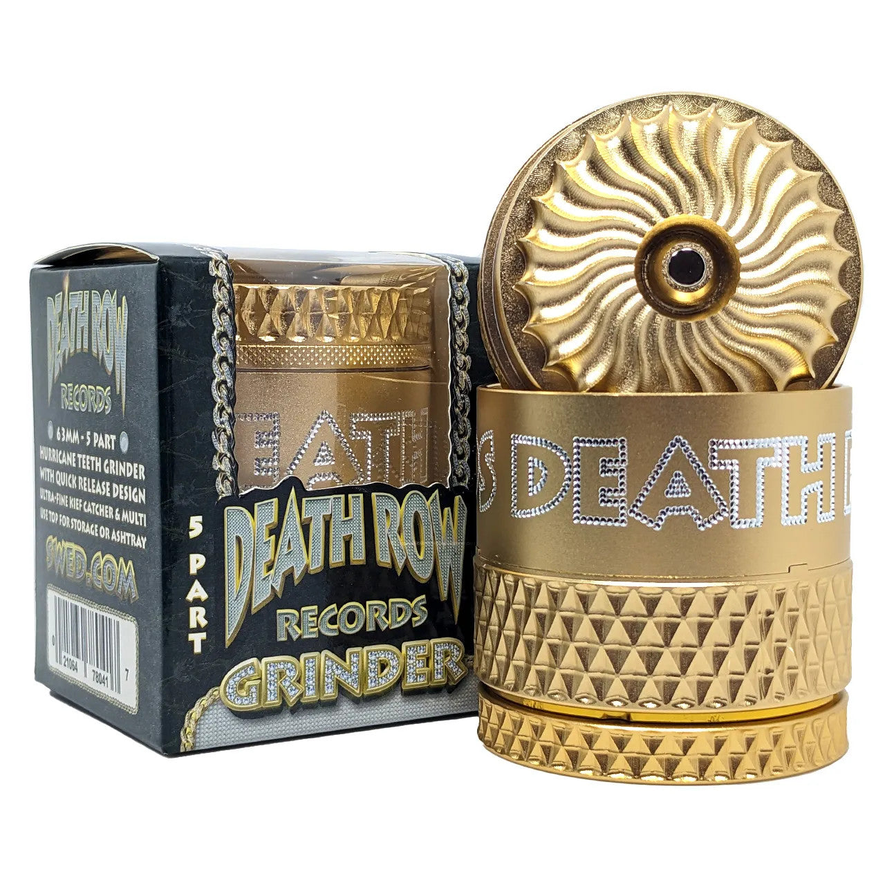 Death Row Records – Hurricane 63 mm 5-teiliger Grinder