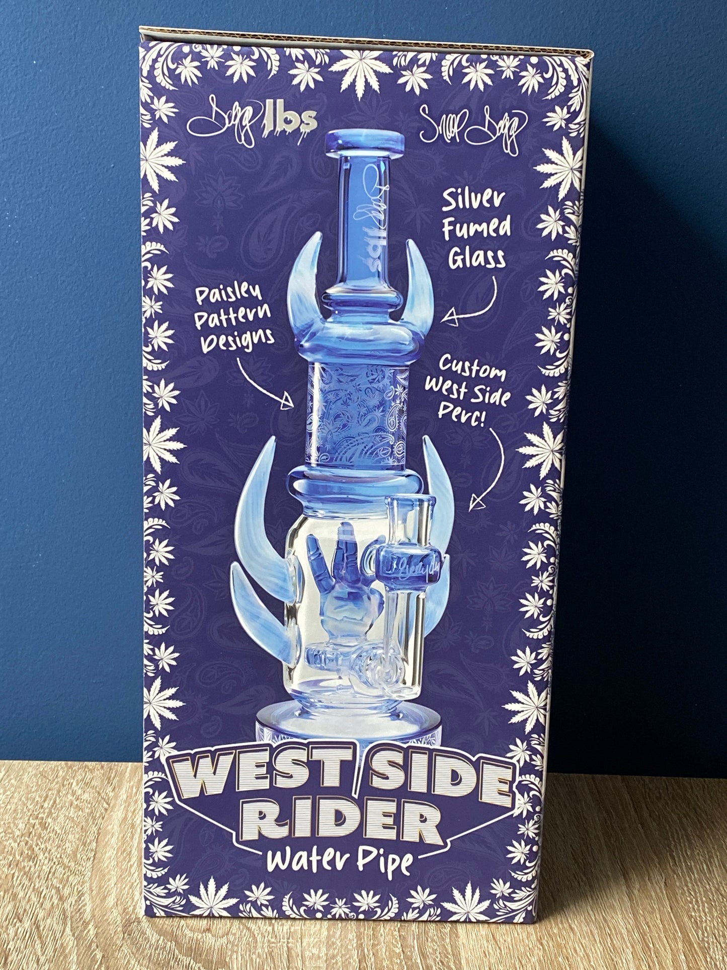 Dogg lbs Westside Rider 12" Water Pipe - Premium Hip-Hop Sammlerstück