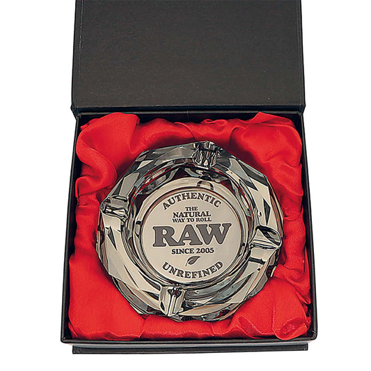 RAW' DARKSIDE Aschenbecher aus Kristallglas
