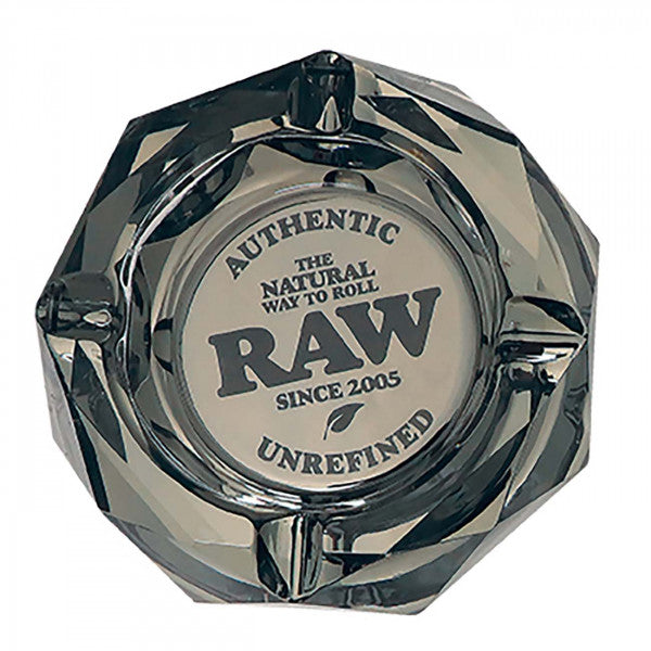 RAW' DARKSIDE Aschenbecher aus Kristallglas
